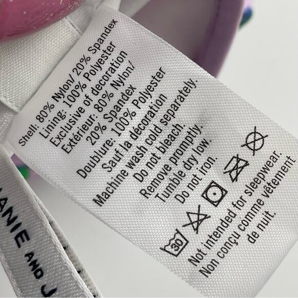 Janie and Jack Ruffle Halter Swimsuit Floral Stripe Retro 12-18 Months - Picture 12 of 14